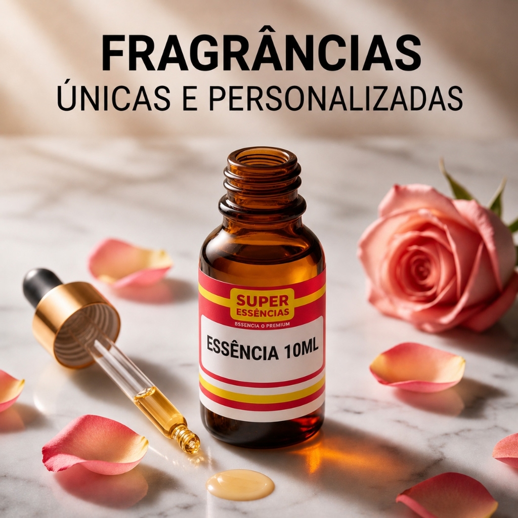 Essência de Perfume 10ml Concentrada para Perfumaria, Colônias
