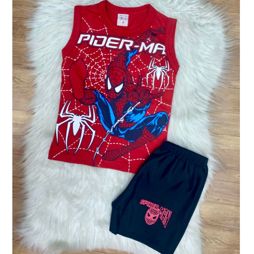 Conjunto Infantil Menino Estiloso – Camiseta e Short Temático | Moda Verão | Pronta Entrega