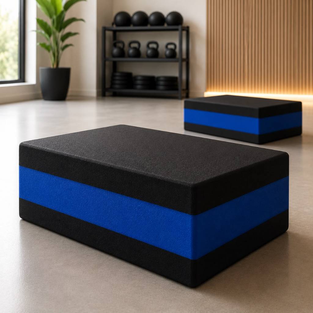 Kit dois steps de eva 30x30x10 treino queima de gordura academia casa gordura pilates yoga cross fit