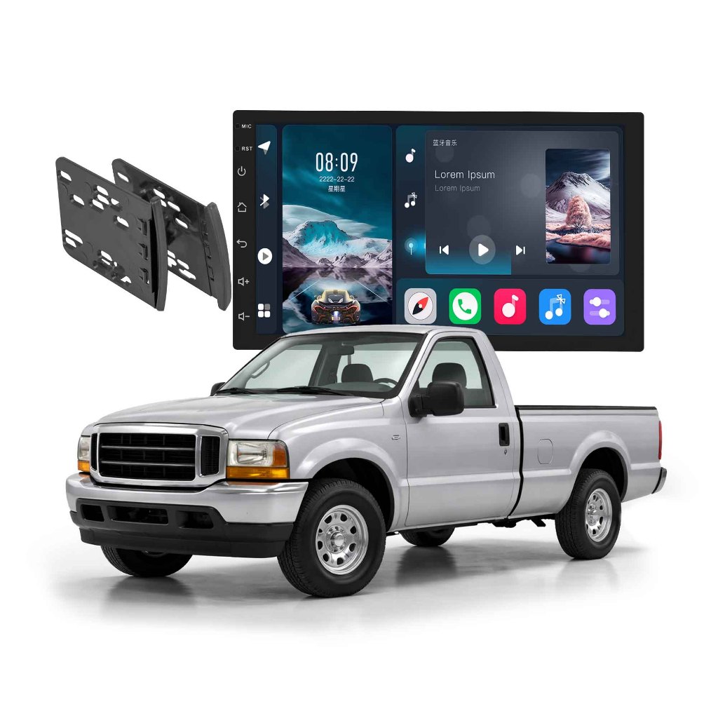 Central Multimídia Soaudio 7" Ford Ranger 1994 A 2012 2+64gb Carplay Gps Bluetooth