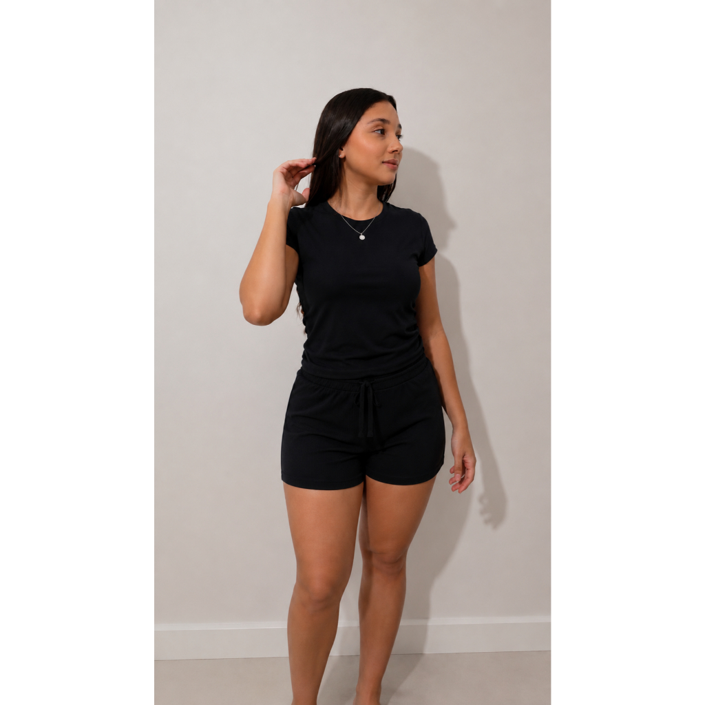 kit 3 unidades short bermuda box dia a dia Canelado