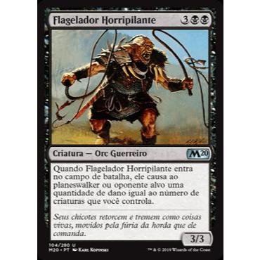 Flagelador Horripilante (Guerreiro / Dano) - - Magic The Gathering