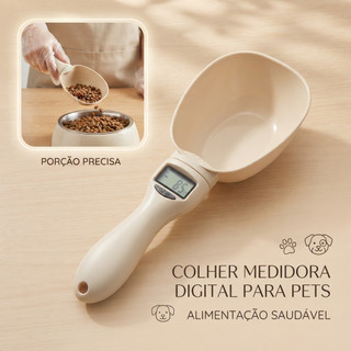 Balança Colher Digital para Pets 🐾