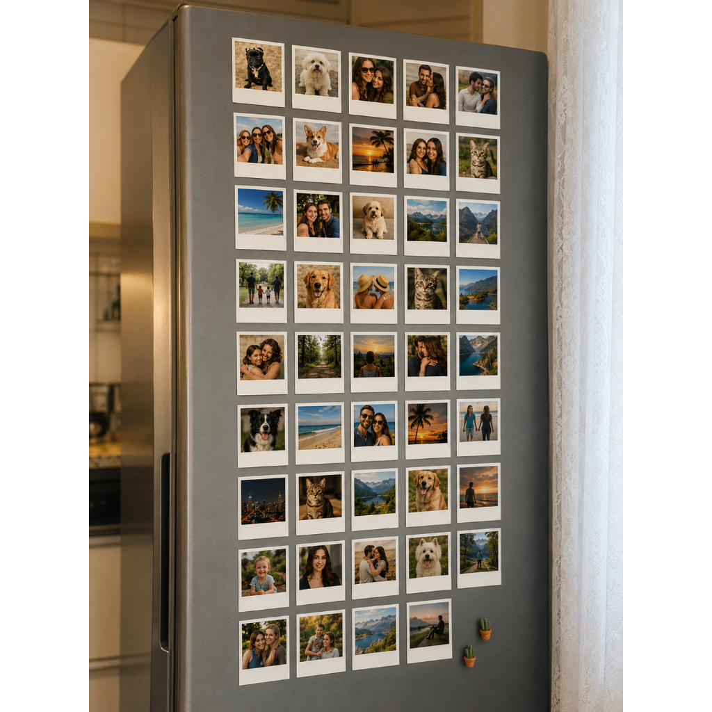 Foto Imã - Polaroid - Qualidade Profissional - Envio rápido - Sem Legendas