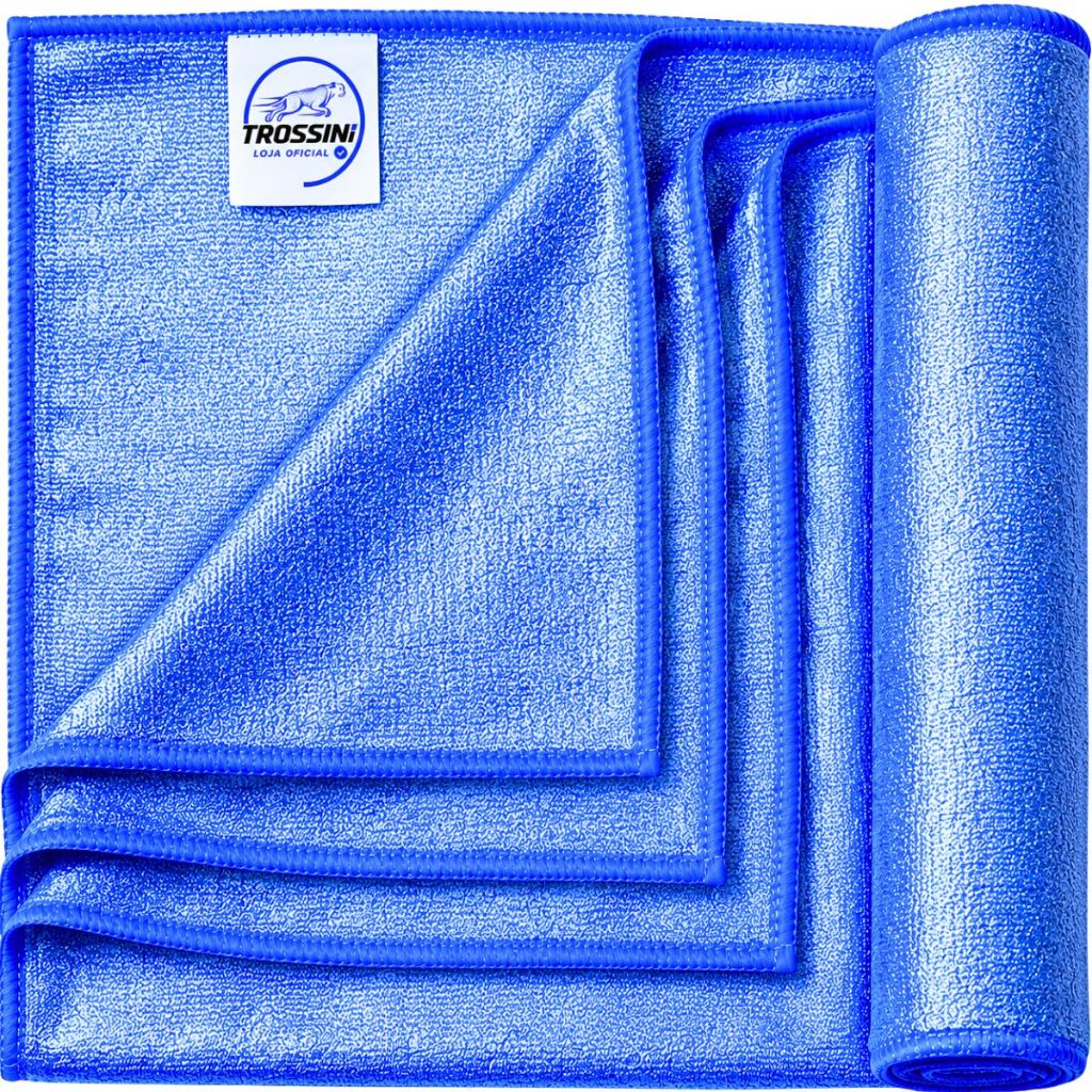 Toalha Automotiva Magica Secagem 50x90 Super Macia Grande Absorçao Rapida Anti Risco Uso Carro Moto