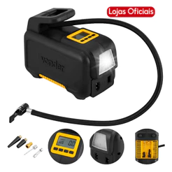 Compressor De Ar Automotivo Digital 12v Bivolt Cav150 Vonder Pneu Bola Inflavel