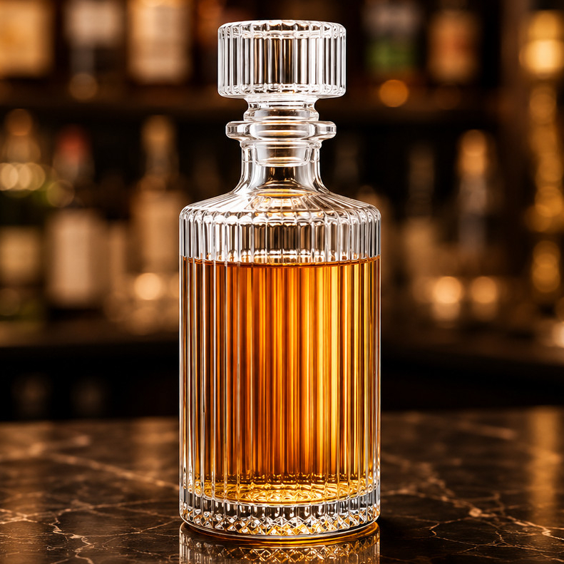 Imagem Garrafa Whisky Miriam Vidro 950ml Transparente Hauskraft