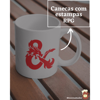 Caneca RPG Medieval/Frieren and the journey to the beyond/Dungeons and Dragona