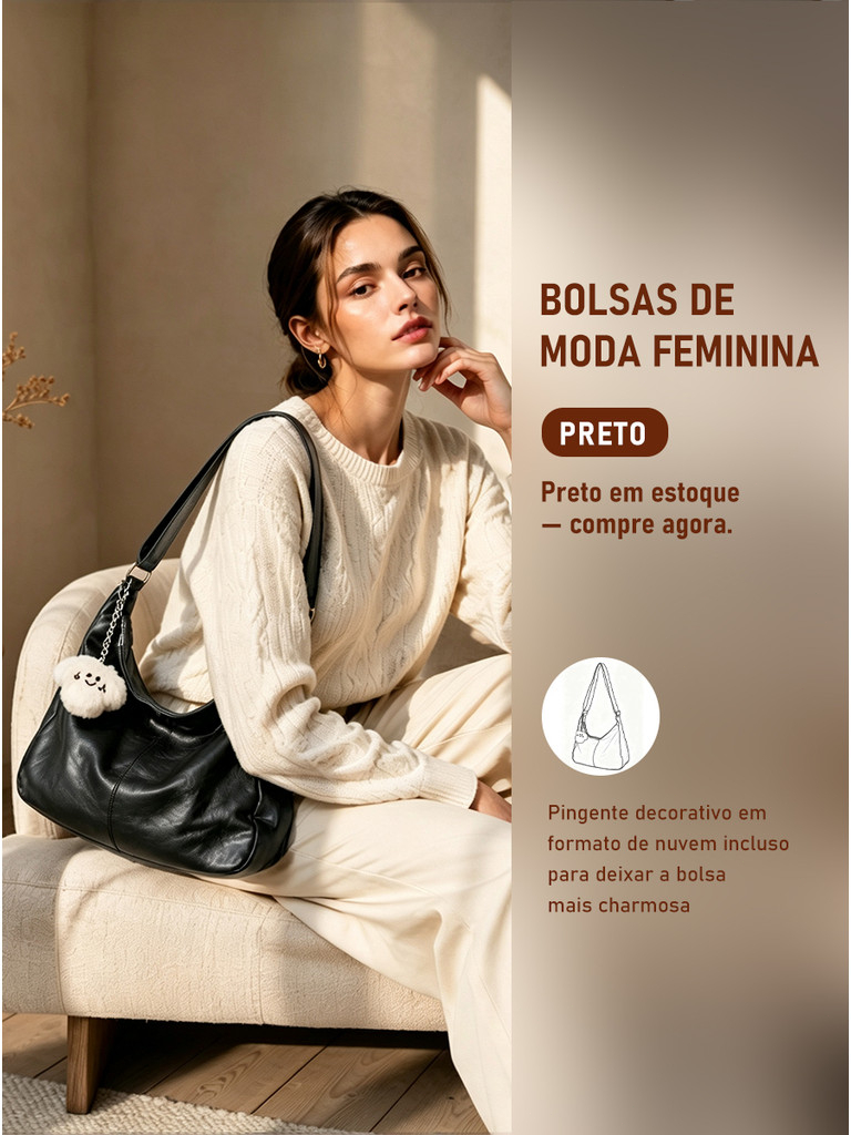 TOMI MITO Bolsa Feminina Pequena Com Alça Lateral Transversal De Ombro De Couro PU 5958