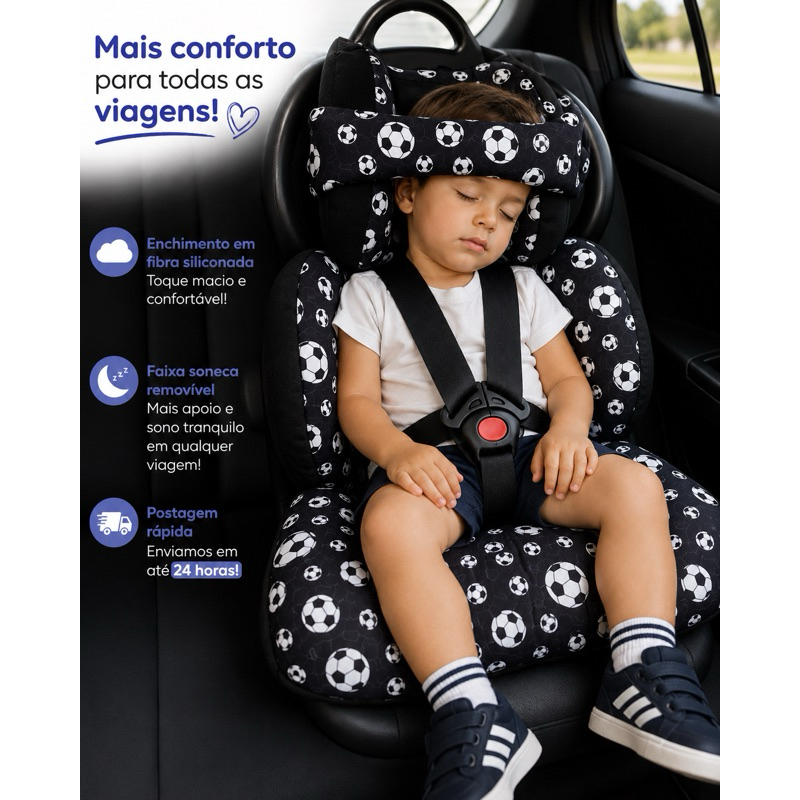 Imagem capa cadeirinha de carro universal 18 a 36 kg