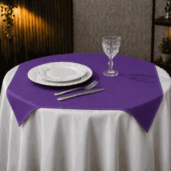 Kit 2 Toalhas Cobre Manchas 70cm X 70cm Decoração Festas Mesa Posta Oxford Pronta Entrega