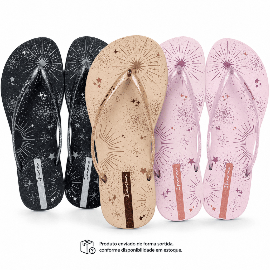 Chinelo Ipanema Easy Feminino - Cores Sortidas (Envio Aleatório) 27331090