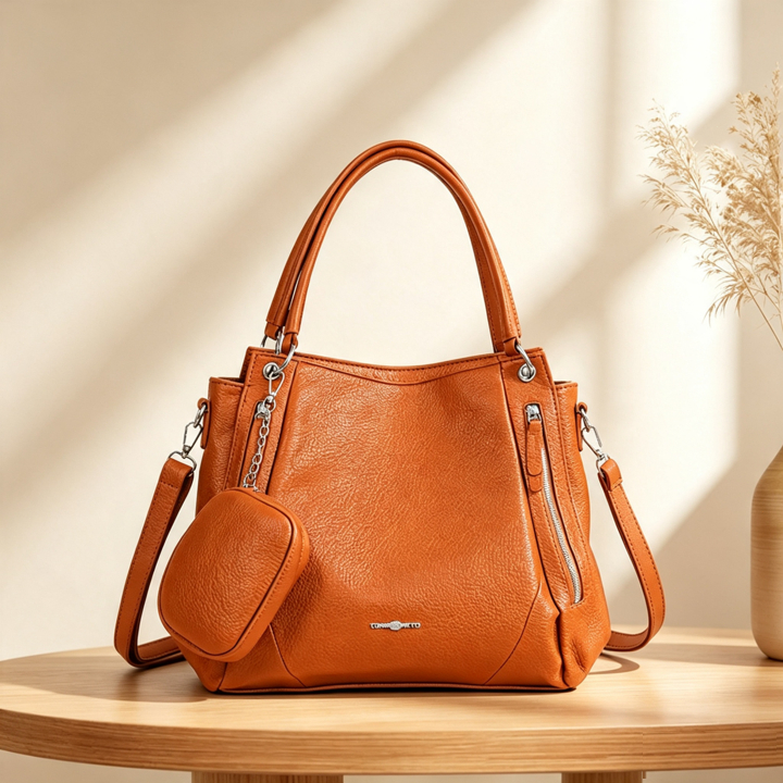 Bolsa Mochila Feminina Grande de Ombro — foto 8