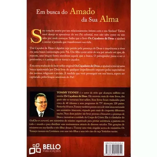 Livro Os Caçadores de Deus Avivamento e Fé Tommy Tenney · foto 2