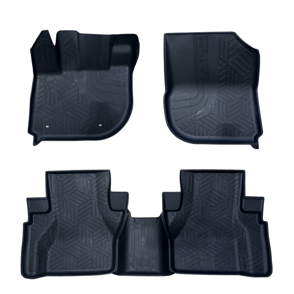 Tapete Wrv 2027 Tapete Compatível com Honda Wrv Bandeja Grid Bordas Elevadas Tapete Borracha Wrv