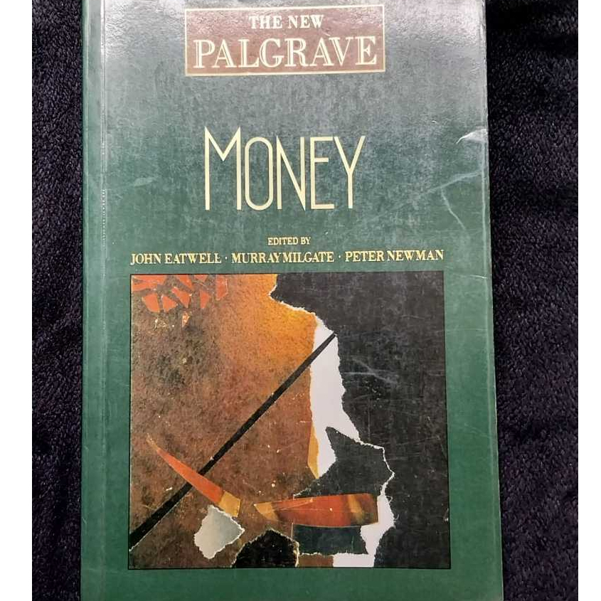 Livro Money The New Palgrave - Livros em inglês Desapego de Livros usados