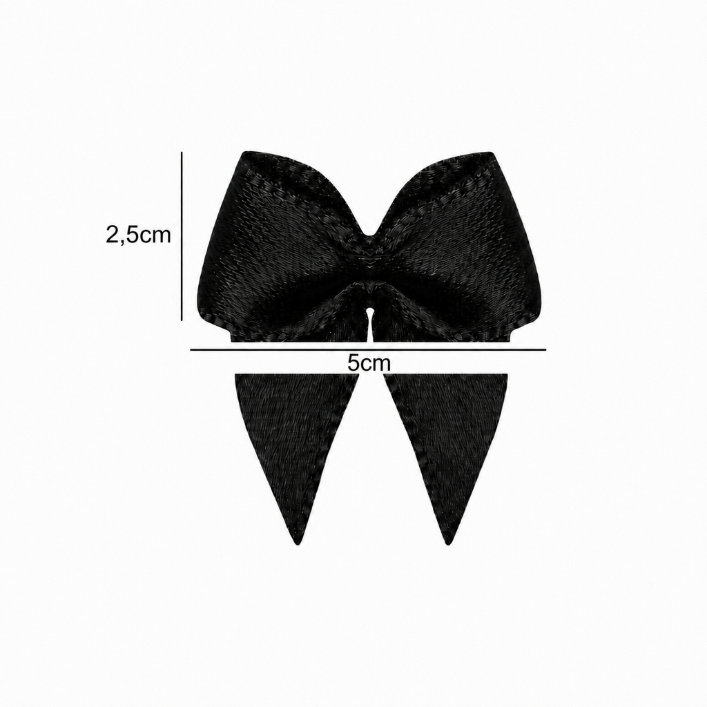 Laço Lacinho de Fita de Cetim - 22mm - 5cm - 12, 24 e 36 unidades para Lembrancinhas e Artesanato - Progresso - Rizzo · foto 2