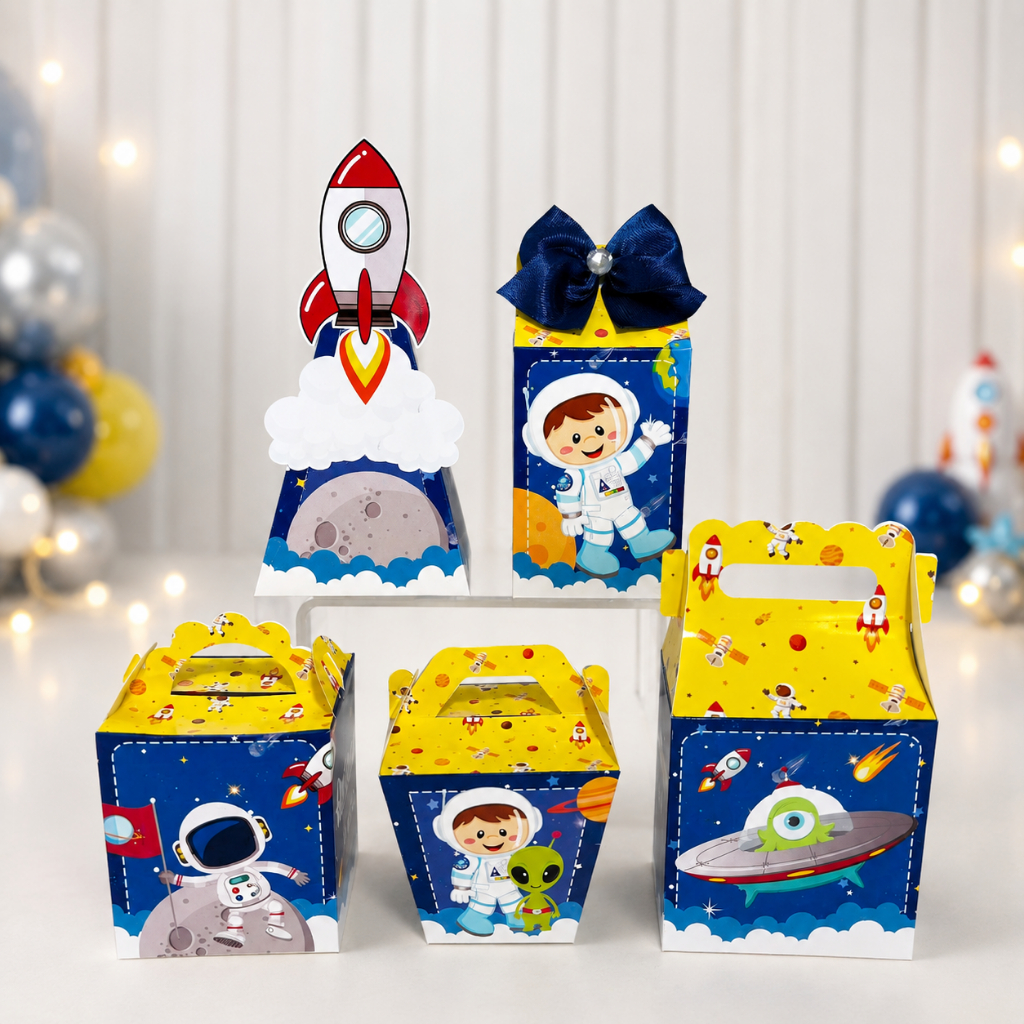 Kit Caixas Astronauta / Astronauta Personalizado /Lembrancinha de Festa /Aniversário