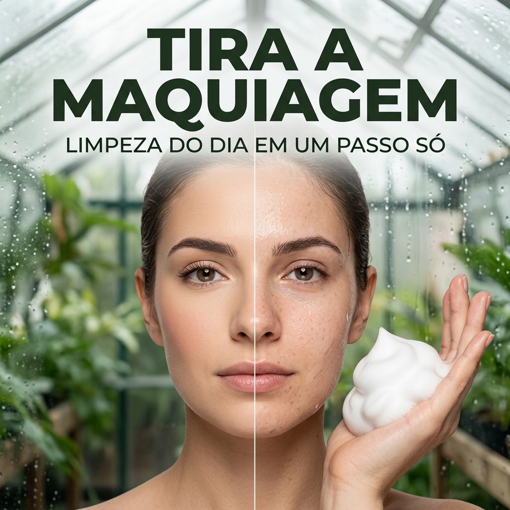 Espuma Mousse Limpeza Facial Profunda 150ml Sem Sulfato Não Resseca Pele Oleosa Mista Seca Ácido Hialurônico