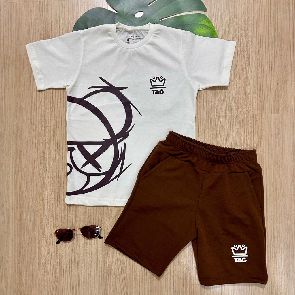 Conjunto Infantil Menino Juvenil Masculino Moletinho