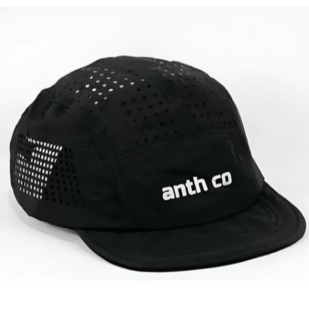 Boné aba curta five panel corrida Anth Co esportivo flexível impermeável proteção UV
