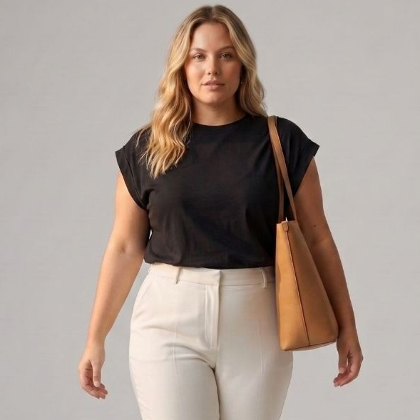 Blusa Regata Muscle Tee Feminina Plus Size G1 G2 G3 100% Algodão Manga Japonesa Soltinha Casual