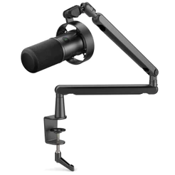 Microfone Dinâmico Fifine T688 USB/XLR Com Braço Articulado Preto