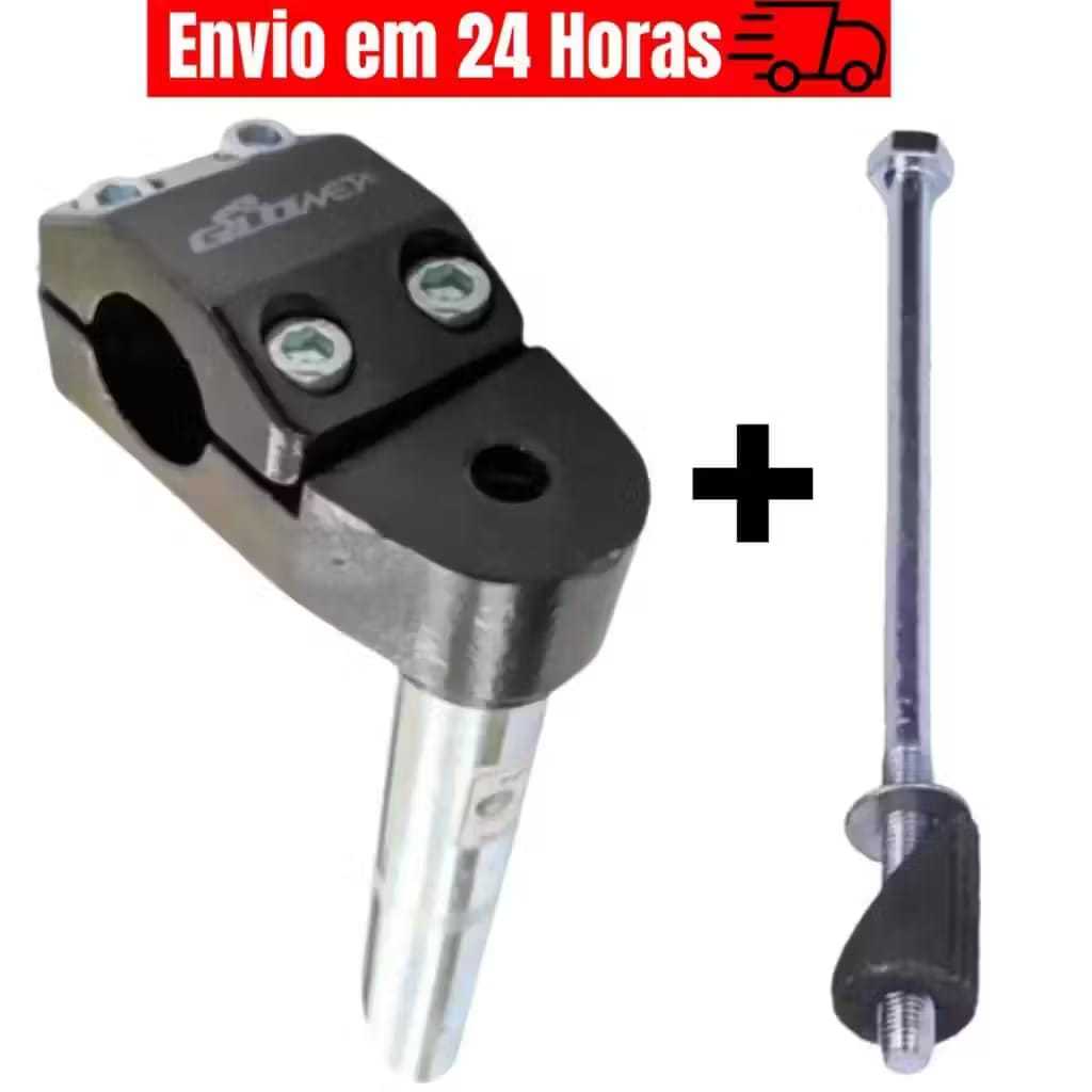 Mesa / Suporte Guidão Bike Cross Alumínio com Parafuso Expander