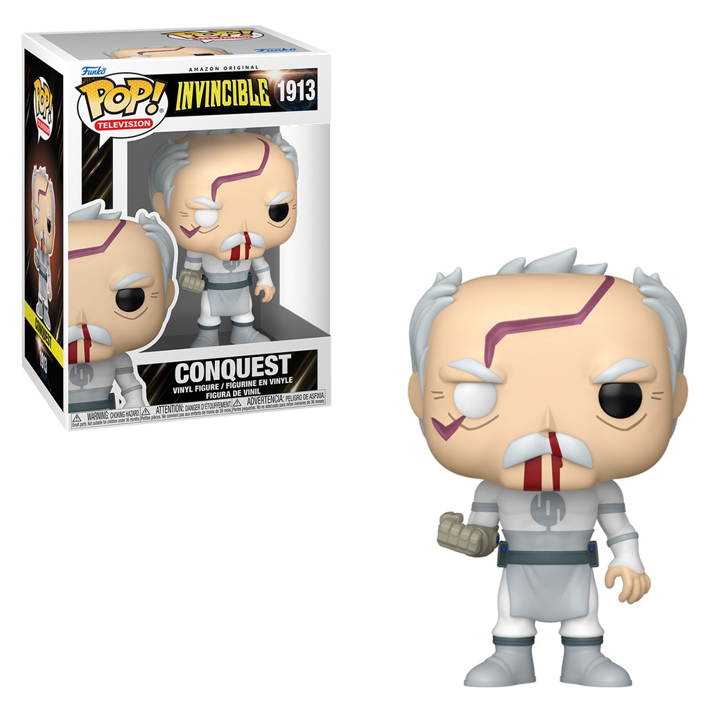 FUNKO POP TELEVISION INVINCIBLE - CONQUEST 1913 NOVO ORIGINAL