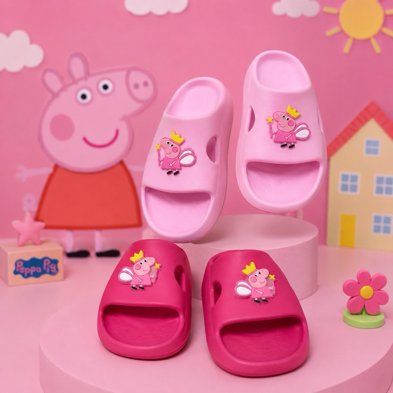 Chinelo Nuvem Infantil Sandalia Confortável Leve Macia Peppa
