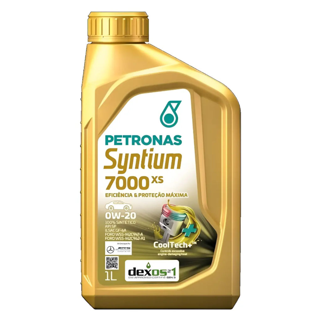 OLEO MOTOR LUBRIFICANTE 0W20 PETRONAS SYNTIUM 7000 XS SQ DEXOS 1 GEN 3