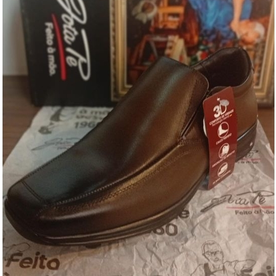 Sapato Social Masculino Jota Pe 3D / Ref. 71455
