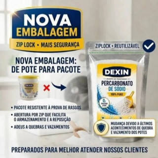 Percarbonato De Sódio 100% Puro Remove e Tira Manchas Roupa Branca Alvejante - 1kg