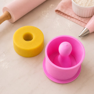 Ejetor Modelador De Brigadeiro Recheado Circular Massas Docinho Confeitaria 3D