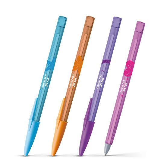 CANETA ESFEROGRÁFICA JET LUX III 1.0MM COMPACTOR - SORT - 3047999 - UNITÁRIO E SORTIDO · foto 2