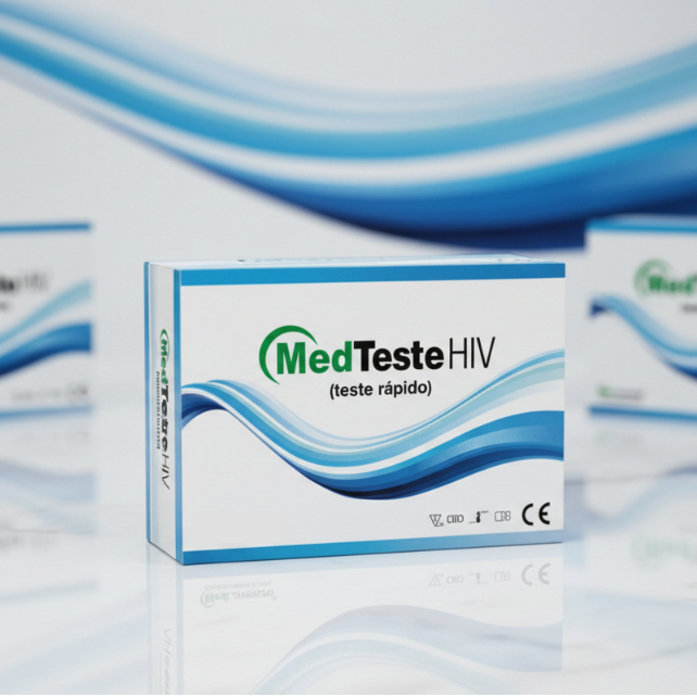 Teste rápido para detecção de HIV 1, 2 e O_Medteste _****