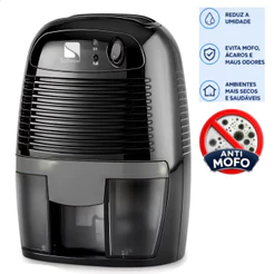 Desumidificador Anti Mofo Guarda Roupas Quartos e Ambiente Desumidificador de Ar Portátil Bivolt