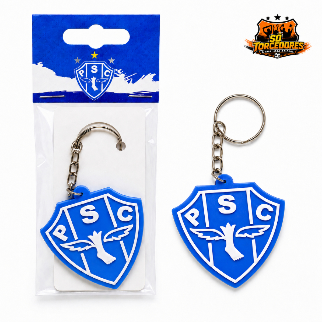 CHAVEIRO PAYSANDU OFICIAL ESCUDO EMBORRACHADO OFICIAL PAYSANDU