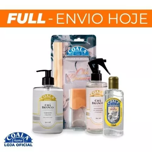 Kit coala Home Chá Branco - 4 Itens — imagem 1