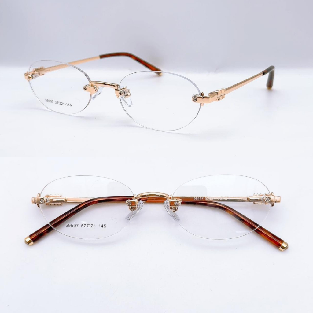 Óculos Armação Feminino Balgriff Oval Moda/novo