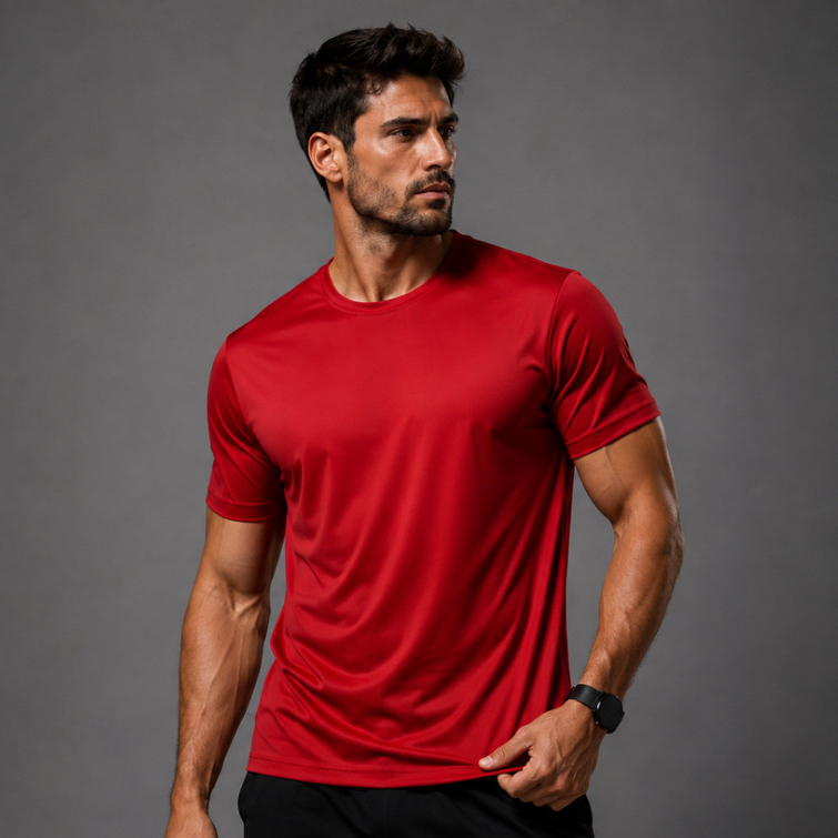 Camisetas Dry Fit Masculina Academia Treino Fitness Corrida Esporte Básica Lisa Confortável