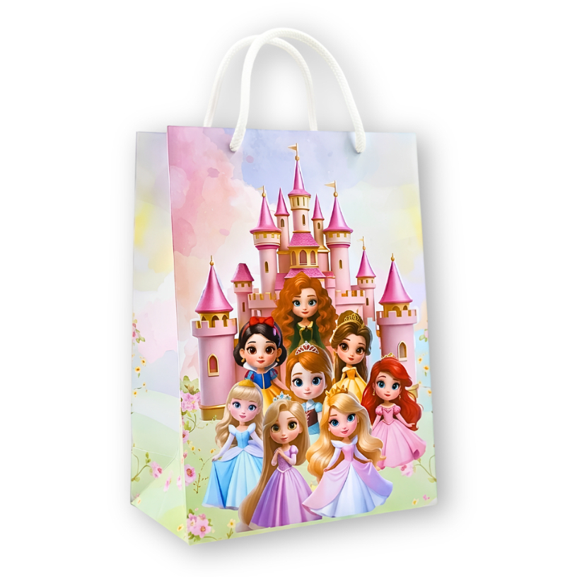 Sacolinha Surpresa Personalizada Festa Infantil Princesas Baby Lembrancinha Aniversário