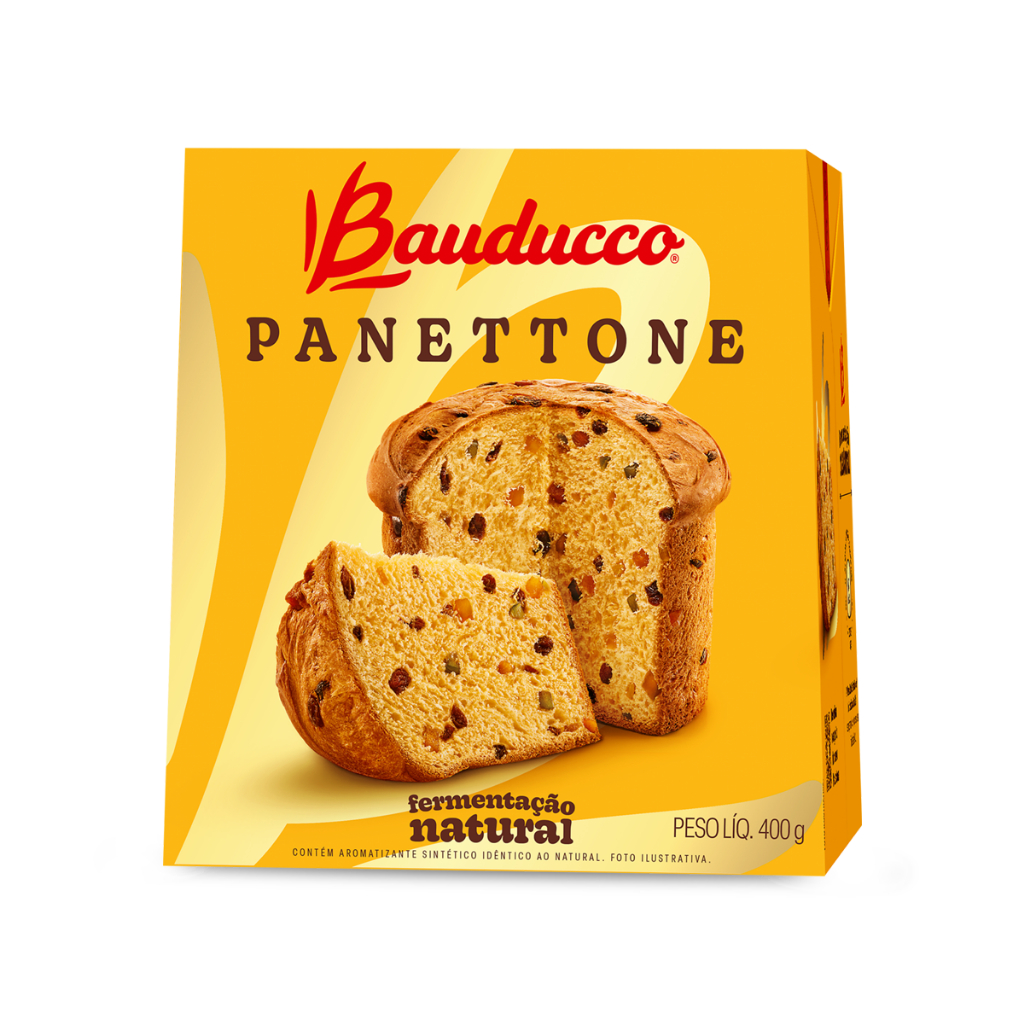 Panettone com Frutas Cristalizadas 400g Bauducco