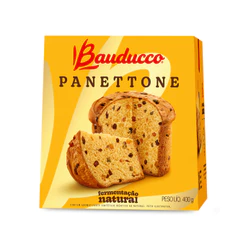 Panettone com Frutas Cristalizadas 400g Bauducco
