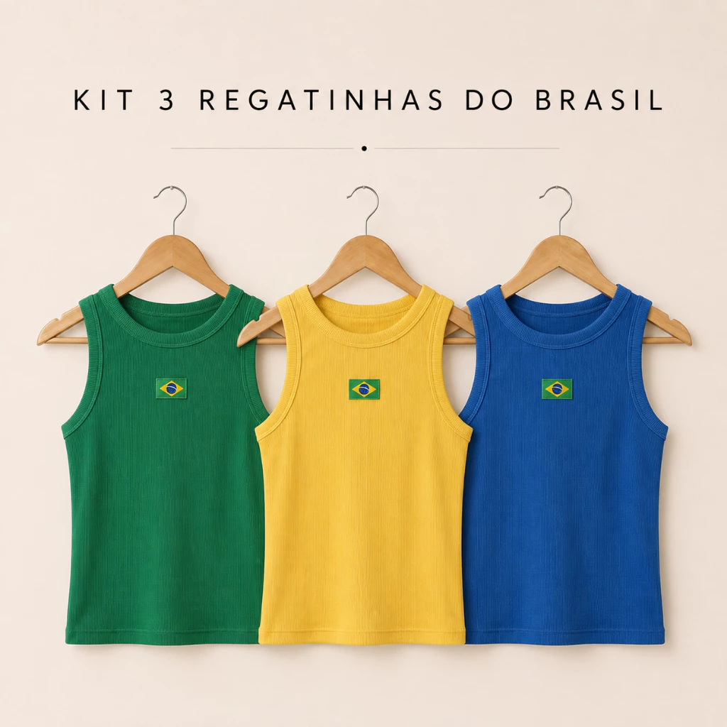Regatas do Brasil Feminina Ribana Copa Bandeira BORDADA