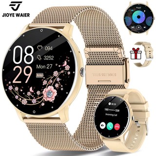 JIOYE smartwatch relogio Tela HD de 1,39 Polegada Chamada Bluetooth À prova d'água Esportes relogio feminino smartwatch