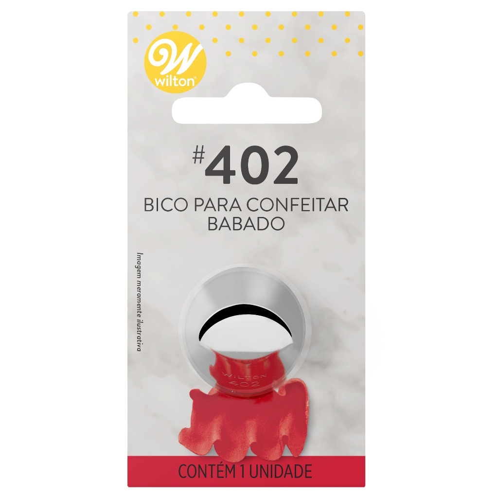 Bico De Confeitar 402 Babado Wilton