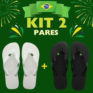 Chinelo Bandeira do Brasil Premium Unissex Confortável Resistente Durável Macio Leve Casual Verão Original