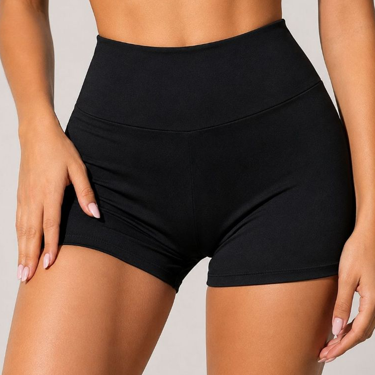 Mine Short Legging Feminino Suplex Cintura Alta Academia Yoga Ciclismo Zero Transparência - ENVIO IMEDIATO