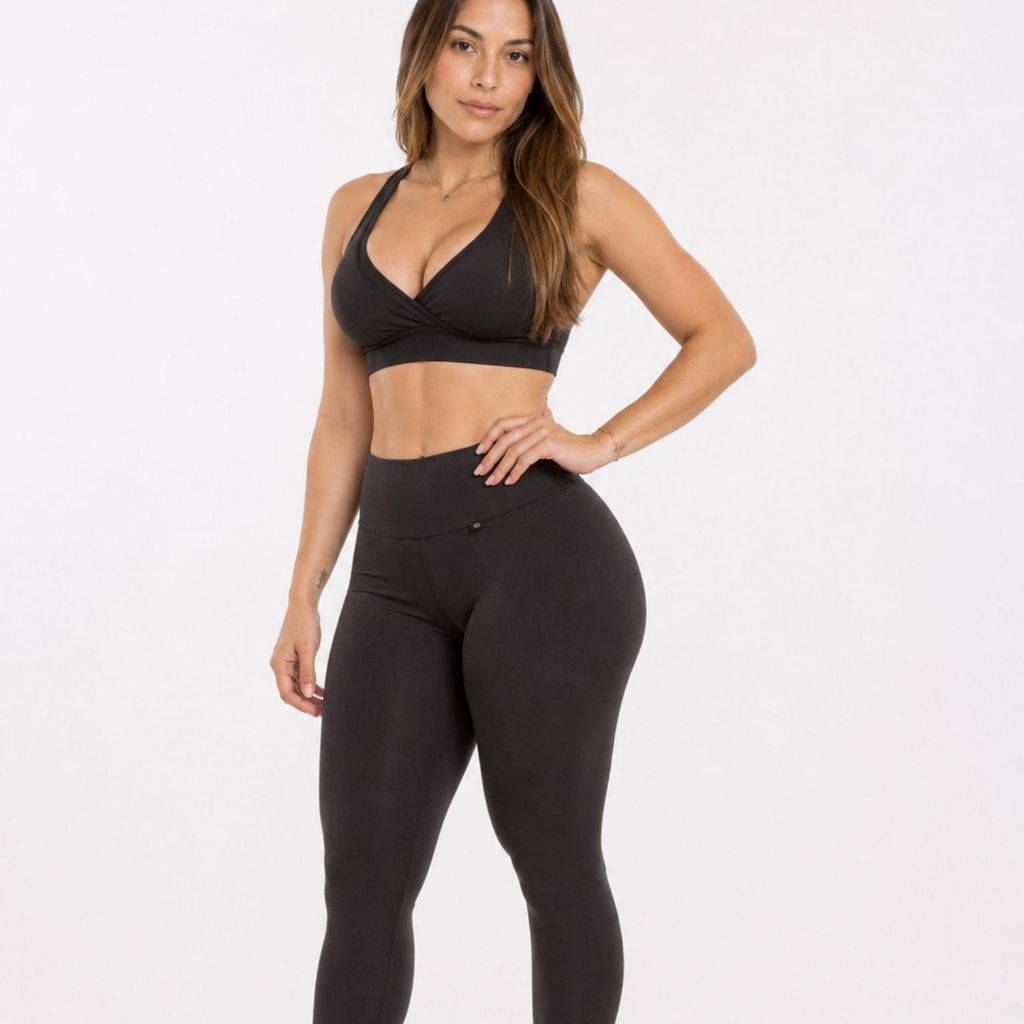 Conjunto Feminino Fitness Academia Suplex Premium Confortável e Elegante